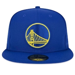 Boné Aba Reta New Era 59Fifty Fitted Nba Golden State Warriors - Fechado - Masculino - Foto 1
