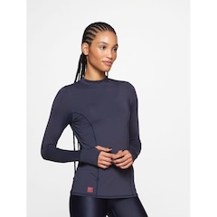 Camiseta Body For Sure Manga Longa com Gola Alta U.V - Feminina - Foto 4