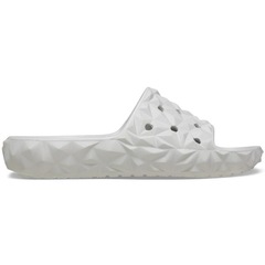 Chinelo Crocs Classic Geometric Slide V10 Atmosphere - Unissex - Foto 1