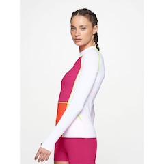 Camiseta Body For Sure Manga Longa Lisa Beach Sports - Feminina - Foto 3