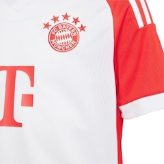 Camisa Bayern I 23/24 adidas Fc - Infantil - Foto 3