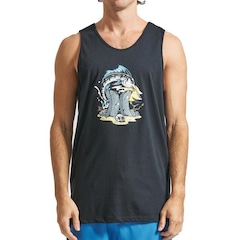 Regata Hurley Bedrock Sm24 Masculina Preto - Foto 1