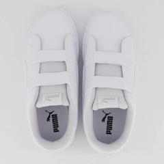 Tênis Puma Rickie Classic V Ps Infantil All White - Foto 4