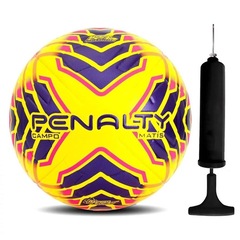 Bola de Futebol de Campo Penalty Matís XXIV + Bomba de Ar - Foto 1