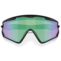 Óculos Performance Unissex Oakley Wind Jacket Matte Black Prizm Jade - Foto 6