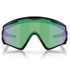Óculos Performance Unissex Oakley Wind Jacket Matte Black Prizm Jade - Foto 9
