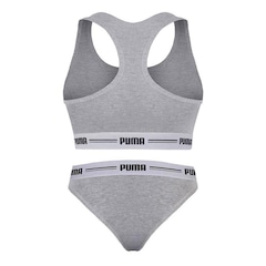 Kit Top Puma Nadador + Calcinha Biquíni - Feminino - Foto 2