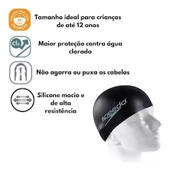Touca de Natação Speedo Junior Swim Cap - Foto 4