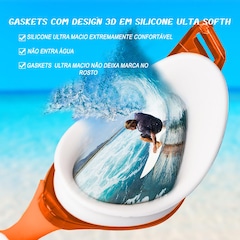 Óculos de Natação Gold Sports Tornado Clear Vision Hd - Adulto - Foto 4
