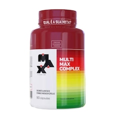 Multimax Complex Max Titanium Fonte de Vitaminas e Sais Minerais - 90 Cápsulas - Foto 1
