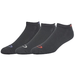 Kit de Meias Sapatilha Oakley Bark Low Quarter com 3 Pares - Masculina - Foto 1