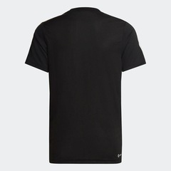 Kit Camiseta + Shorts adidas Train Essentials Aeroready 3-Stripes - Infantil - Foto 6