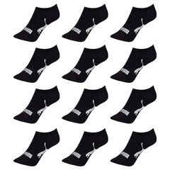 Kit Meia Sapatilha Puma Esportiva - 12 Pares - Feminino - Foto 2