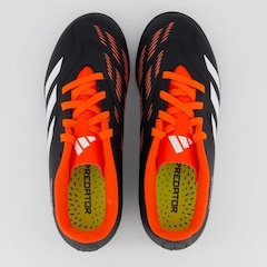 Chuteira Society adidas Predator 24 Club Low - Infantil - Foto 4