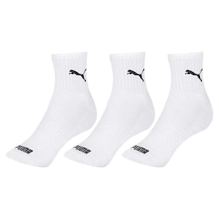 Kit Meia Cano Médio Puma Esportiva - 6 Pares - Feminino - Foto 2