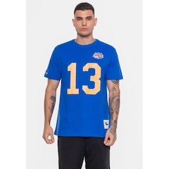 Camiseta Mitchell & Ness Nfl Los Angeles Rams Kurt Warner - Masculina - Foto 3