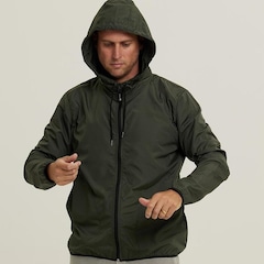 Jaqueta Corta Vento com Capuz Wss Brasil Basic - Masculina - Foto 3