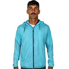 Jaqueta Corta Vento com Capuz Wss Brasil Basic - Masculina - Foto 1