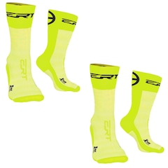 Kit de Meias Cano Médio Ert Esportiva com 2 Pares - Adulto - Foto 1
