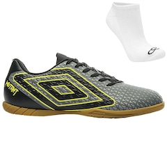 Kit Chuteira Futsal Umbro Mutant + Meia - Adulto - Foto 1