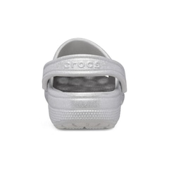 Sandália Crocs Classic Glitter Clog Glitter - Feminino - Foto 7