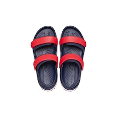 Sandália Crocs Crocband Cruiser Sandal T - Infantil - Foto 5