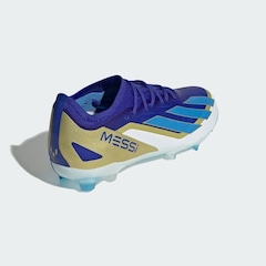Chuteira de Campo adidas X Crazyfast Elite Fg J Messi - Infantil - Foto 8