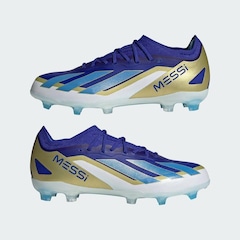 Chuteira de Campo adidas X Crazyfast Elite Fg J Messi - Infantil - Foto 9