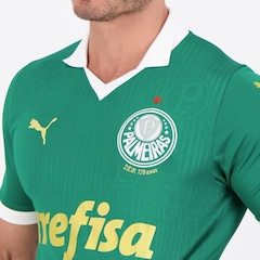 Camisa 1 do Palmeiras 2024 7 Dudu Puma - Masculina - Foto 4