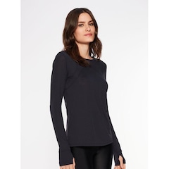 Camiseta Manga Longa Bodyforsure Essentials - Feminina - Foto 4
