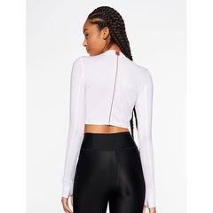 Blusa Cropped Body For Sure Manga Longa U.V - Feminina - Foto 2
