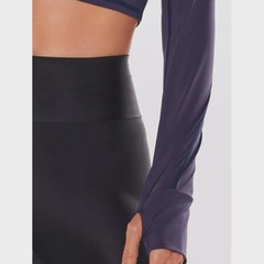 Blusa Cropped Body For Sure Manga Longa U.V - Feminina - Foto 5