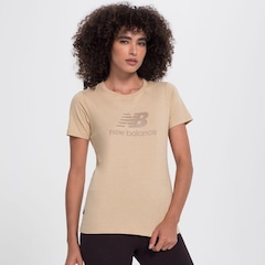 Camiseta New Balance Essentials Basic - Feminina - Foto 1