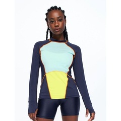 Camiseta Manga Longa Bodyforsure Lisa Beach Sports - Feminina - Foto 2