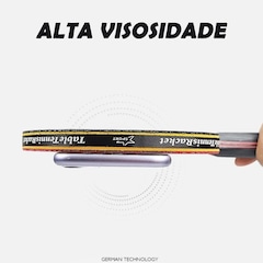 Kit Tênis de Mesa Gold Sports Boli 6.0 Series - 2 Raquetes 6 Star Profissional + 1 Mesh Bag - Foto 4