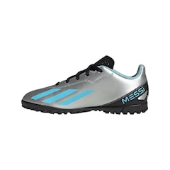 Chuteira Society adidas X Crazyfast Messi .4 Tf - Infantil - Foto 3