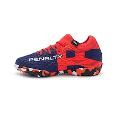 Chuteira Society Penalty Rx Locker - Infantil - Foto 4