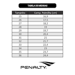 Chuteira de Campo Penalty Líder Kids Y-4 - Infantil - Foto 7