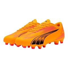 Chuteira de Campo Puma Ultra Play Fg/Ag Bdp - Infantil - Foto 4