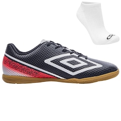 Kit Chuteira Futsal Umbro Force + Meia - Adulto - Foto 1