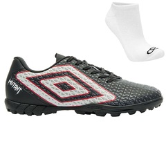 Kit Chuteira Society Umbro Mutant + Meia - Adulto - Foto 1