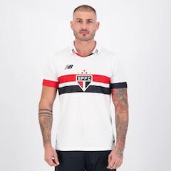 Camisa do São Paulo I 2024 New Balance 10 Luciano - Masculina - Foto 2