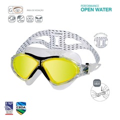 Óculos de Natação Speedo Tipo Máscara Ômega - Adulto - Foto 2