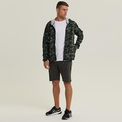 Jaqueta Corta Vento com Capuz Corrida Wss Run Minimalist - Masculina - Foto 5