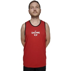 Camiseta Regata Spalding Dupla Face Basquete - Masculina - Foto 1