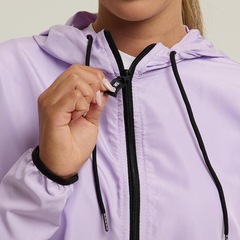 Jaqueta Corta Vento com Capuz Corrida Wss Never Give Up! - Feminina - Foto 3