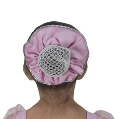 Frufru de Coque Vya Fit Helanca com Brilho - Infantil - Foto 1