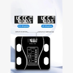 Balança Gold Sports Bioimpedância Digital e Bluetooth Corporal Mb com Medidor Imc - Foto 5