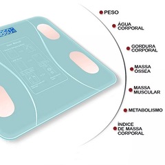 Balança Gold Sports Bioimpedância Digital e Bluetooth Corporal Mb com Medidor Imc - Foto 3