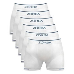 Kit Cuecas Zorba Boxer Extreme Point - 6 Unidades Adulto - Foto 1